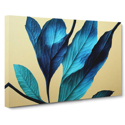 Brave Leaf - Wrapped Canvas