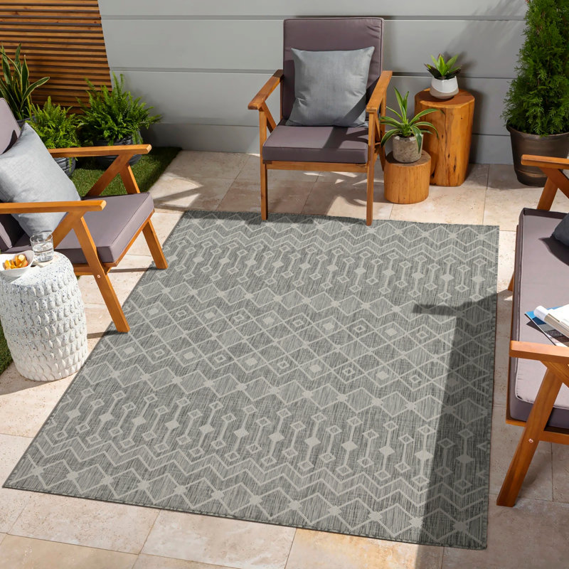 2 Ft. 7 In. X 7 Ft. 3 In. Indoor/Outdoor Area Rug, Runner 2'7" x 7'3"