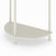 Console moderne en demi-cercle cannelé 31,5 po Modern-124237637