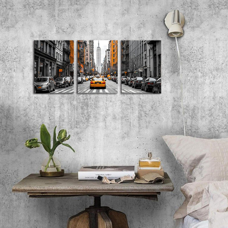 3 Piece Wrapped Canvas Print