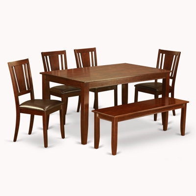 Sisneros Solid Wood Dining Set