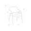 Malachi Upholstered Arm Chair