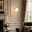 Cendy 1-Light Gold Armed Sconce