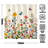 Abstract Shower Curtain with Hooks Included