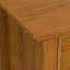 Table de chevet transitionnelle en bois massif l 24 po avec 2 tiroirs et tablette de rangement ouverte Amherst-618343174