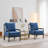 Accent Chair With Turned Wood And Solid Frame-1112785250