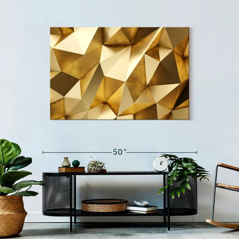 Golden Golden, reproduction sur toile, H 30 po x l 45 po x P 1,25 po