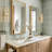 Daine Iron LED Flush Mounted Sconce