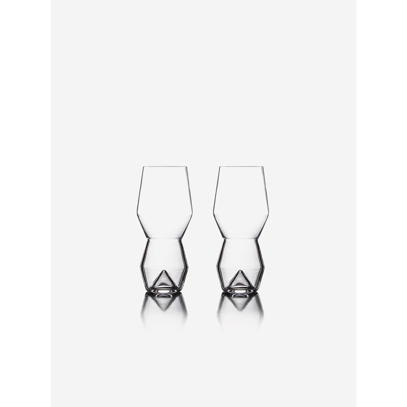 Monti Handmade Crystal Craft Beer Glass