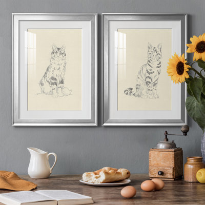 Maison encadrée III, reproduction encadrée de qualité supérieure - prête à être accrochée