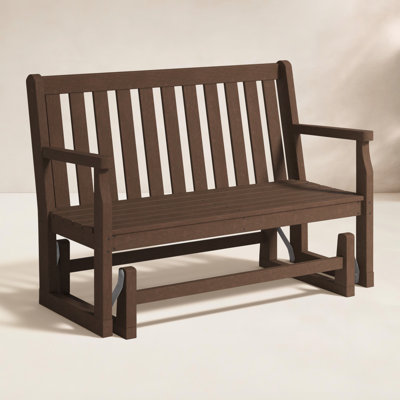 POLYWOOD® Traditional Garden 47" Patio Glider Bench