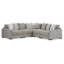 Canapé modulaire 5 pièces Bradninch