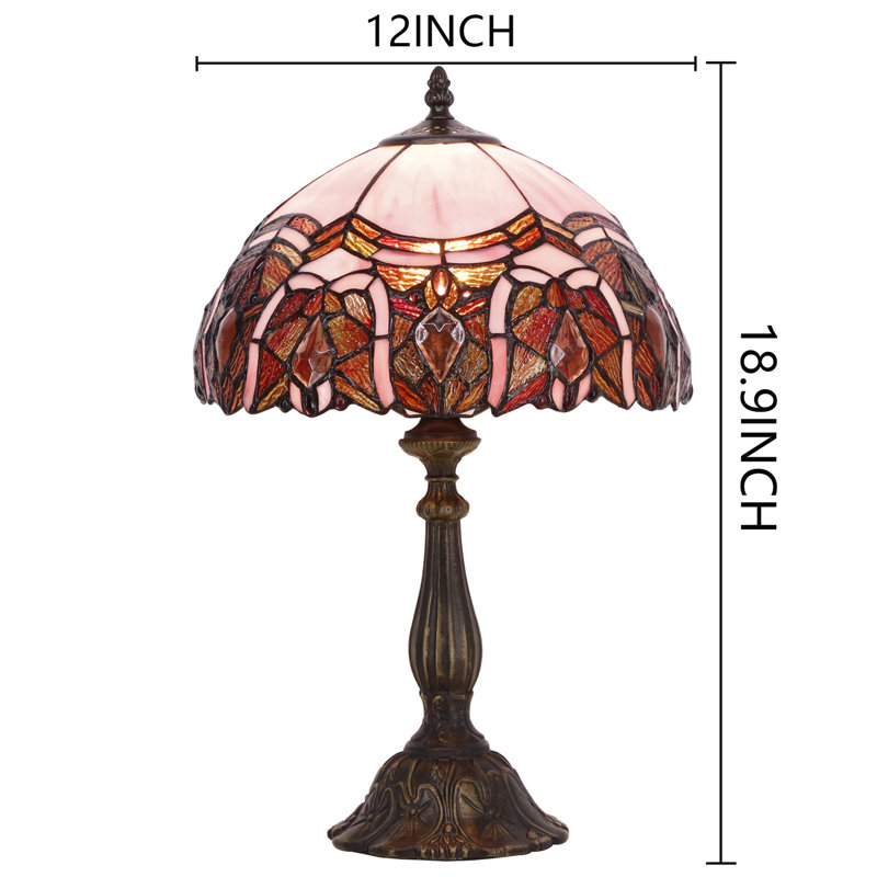 Lampe de table à contrôle tactile Tiffany