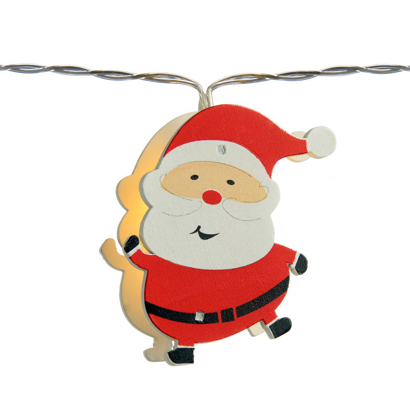 3.2cm LED Battery Powered 11 - Bulb Novelty String Light