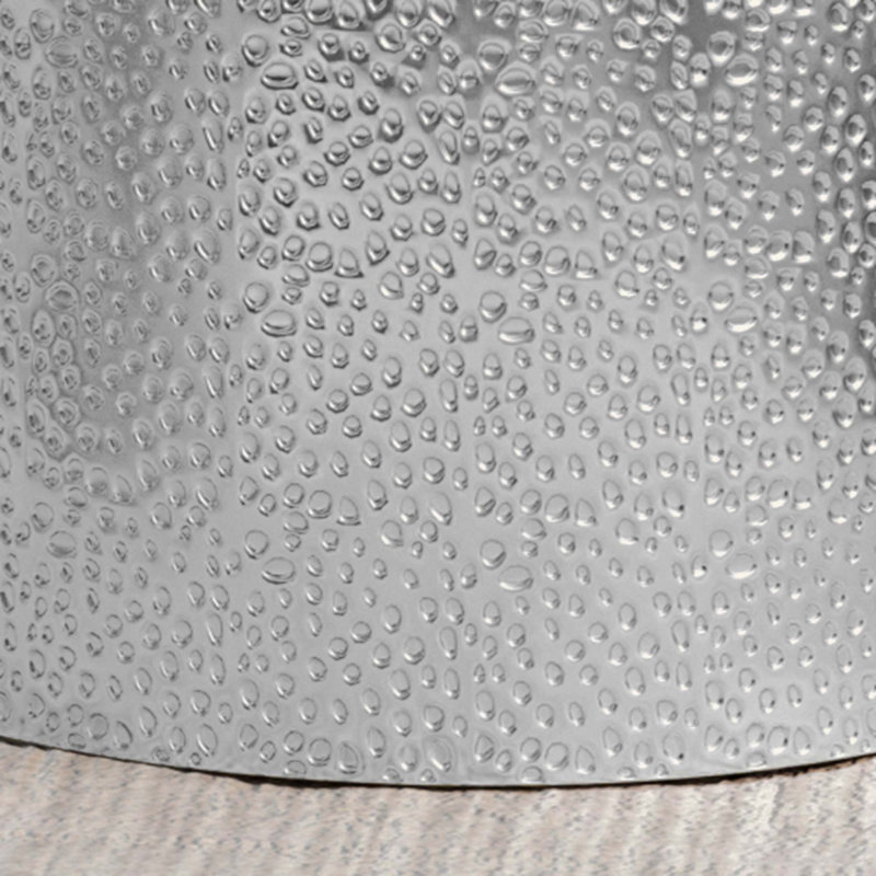 Table d'appoint en métal, Silver