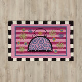 Brenda Hand-Tufted Pink Area Rug