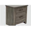 Table de chevet en bois naturel