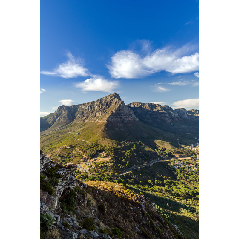 Table Mountain And Clouds by Alexcpt - Wrapped Canvas Print, 91cm H x 61cm W