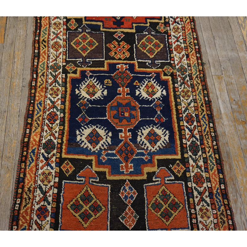Tapis noué antique kurde