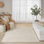 Tapis d'intérieur contemporain ivoire multicolore DKNY-106853401
