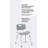 Gray Knockdown Shower Chair