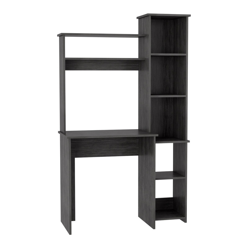 Latriece Computer Desk, Gray