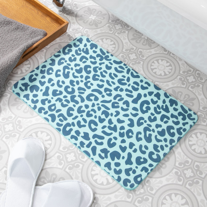 Non-Slip Bath Mat, Blue