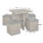 Haleigh 4 - Person Pedestal Dining Set-1996194800