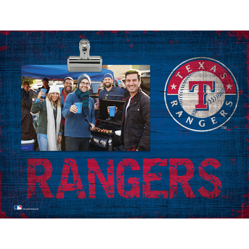 Cadre photo à agrafes, Rangers du Texas