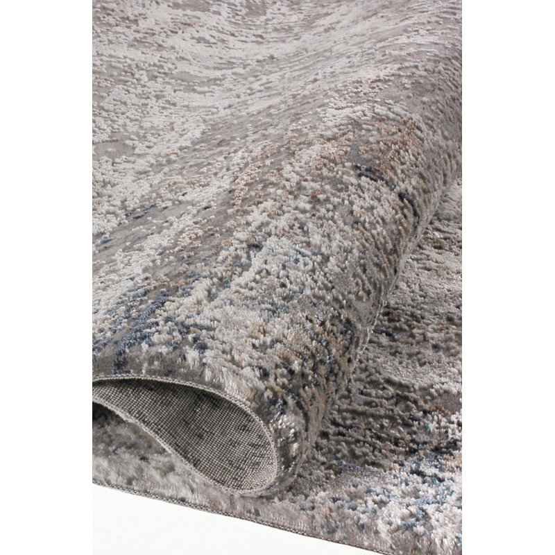 Runner Alyisha Abstract Machine Made Indoor / Outdoor Area Rug, Runner 3'3" x 4'11"