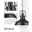 Luminaire suspendu dôme industriel 1 lumière-211177672