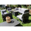 Rectangle Steel Natural Gas Smokeless Fire Pit Table