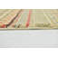 Tapis de la laine beige 2 pi 9 po x 4 pi one-of-kind main noué la Nash