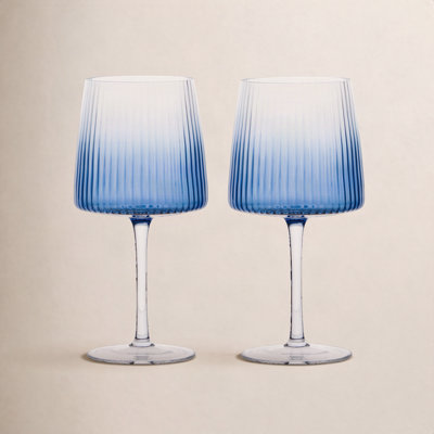 Zoya Ribbed Gin Balloon Glass