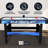 Face Off 60" Two Player Air Hockey Table with Electronic Scoring