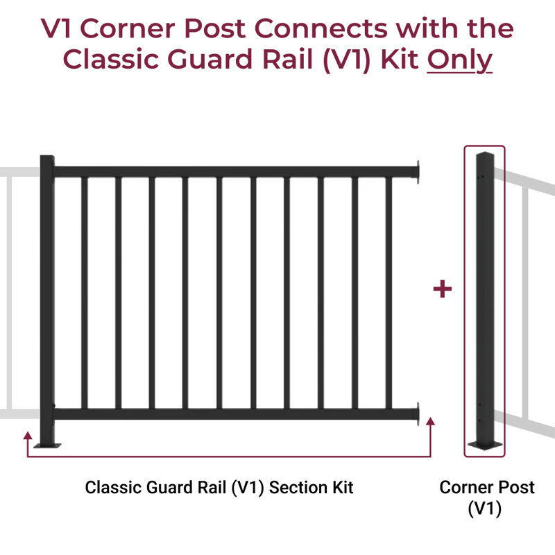 Guard Rail Corner Post