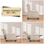 Fauteuil inclinable rembourré avec fonction de chaleur et de massage pour le salon-1801883300
