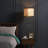 Gal 1 - Light Rattan & Velvet, Wavy Boho Pendant