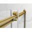 Porte de douche semi-sans cadre coulissante double l 60 po x H 60 po avec verre trempé transparent de 5/16 po (8 mm)-93144102
