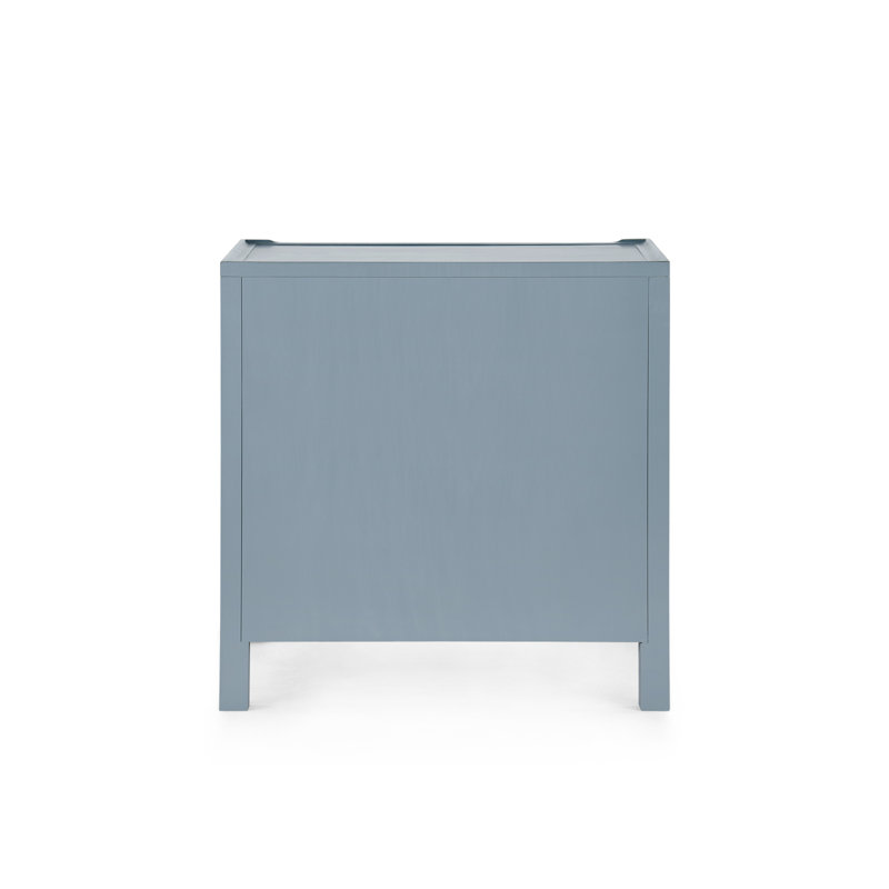 Sara 3-Drawer End Table, Foggy Horizon