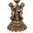 13" High Stained Glass Pond Lily Twin Cherub Accent Lamp-17109996