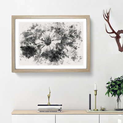 Geranium Flower - Picture Frame Painting Print