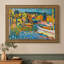 Étude pour un paysage d'automne avec des bateaux, 1908 - Wassily Kandinsky - Toile encadrée sur mesure-1206782901-1206782904-1206782911