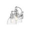 Meuble-lavabo à 2 lumières en verre transparent Alberica-107150099