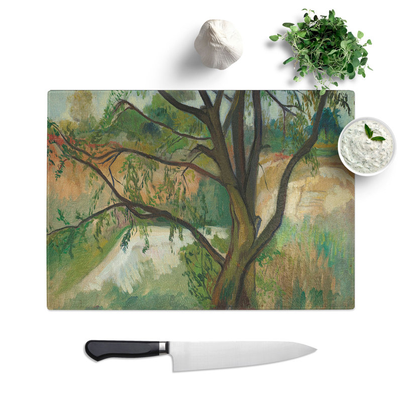 The Tree by Suzanne Valadon Chopping Board, 0.4cm H x 28.5cm W x 39cm L