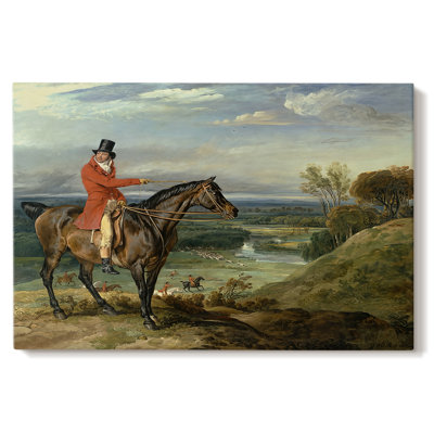 Equestrian Portrait (A Gentleman on a Hunter)-James Ward-Gallery Wrapped Canvas-c. early 19th Century