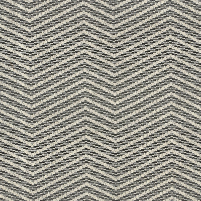 Tissu épinglé brun Schumacher x Stephanie Seal