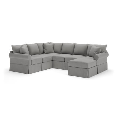 Canapé modulaire de trois articles avec housse Amari