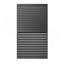 9720 9713 Grille à persiennes 1/3 cadre en aluminium et persiennes