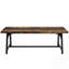 Table de conférence rectangulaire moderne pour 6 à 8 personnes, structure en métal durable, grande surface de travail pour la collaboration-708741381